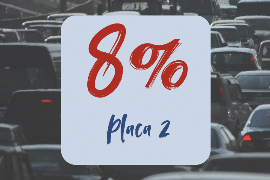 IPVA com desconto de 8% termina nesta sexta (28) para veículos com final de placa 2