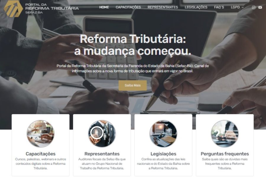 Portal da Reforma - Tela
