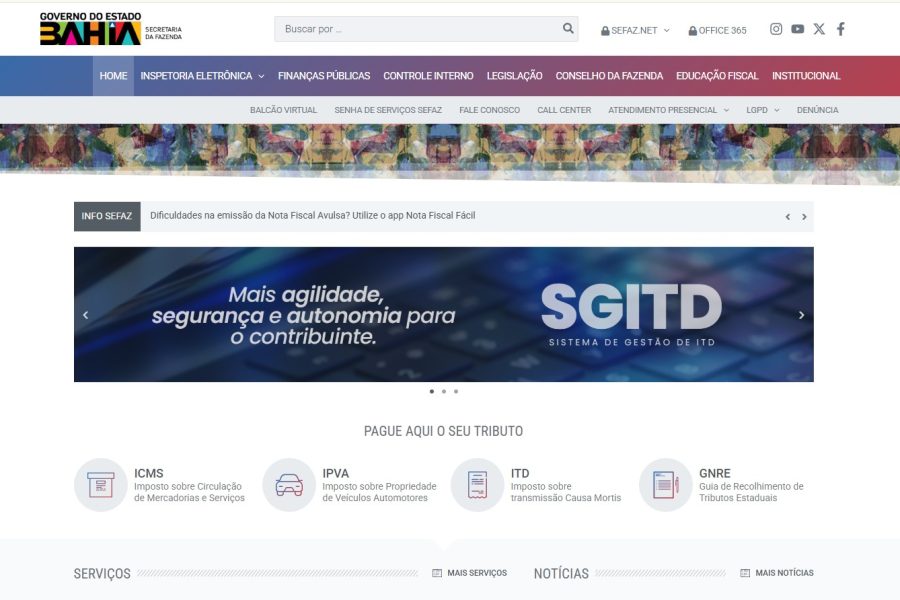 Sistema de Gestão do ITD