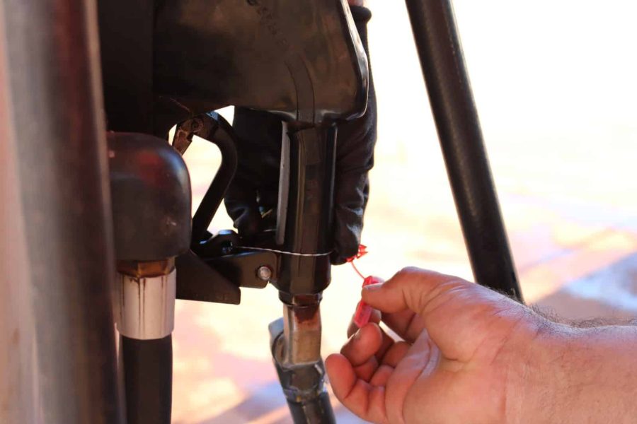 Imagem de bico de bomba de combustível